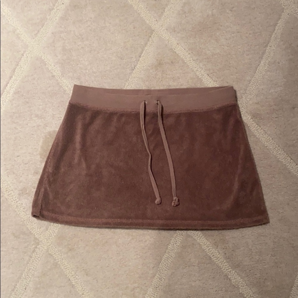 Girls Juicy Couture Terry Cloth Mini Skirt